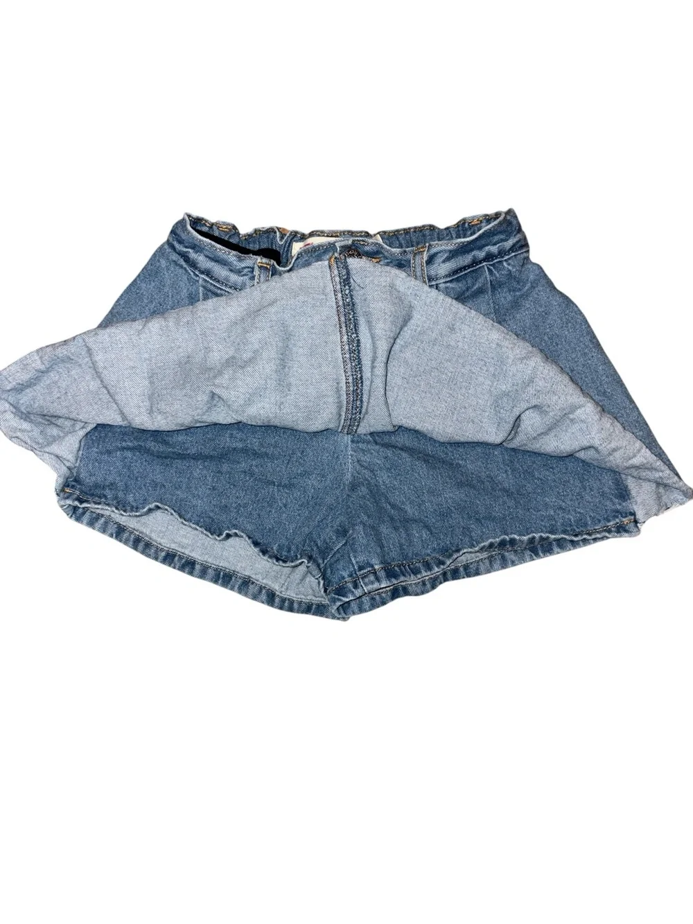 Levi's Girls Denim Skort in Medium Blue